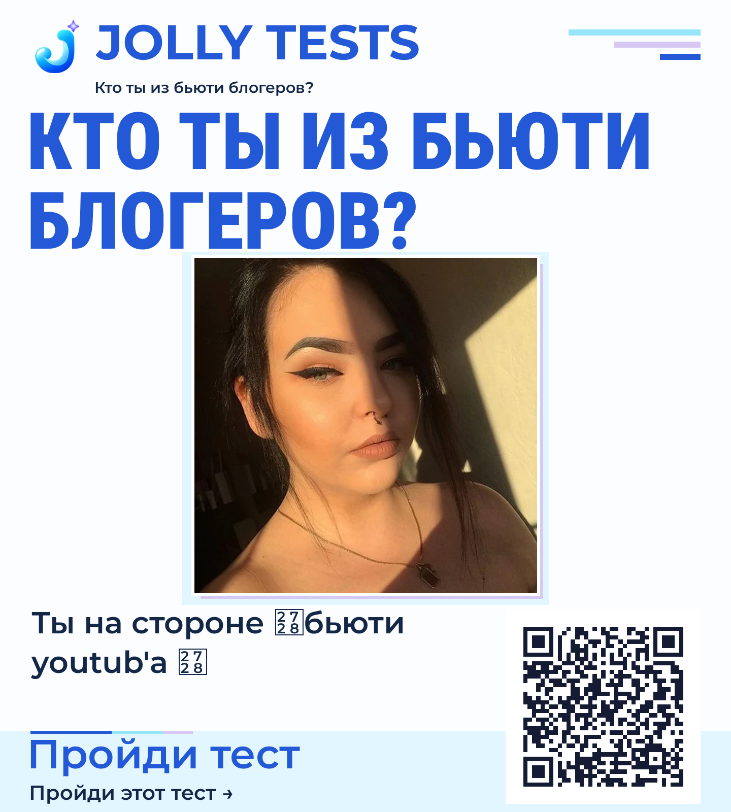 Постер теста