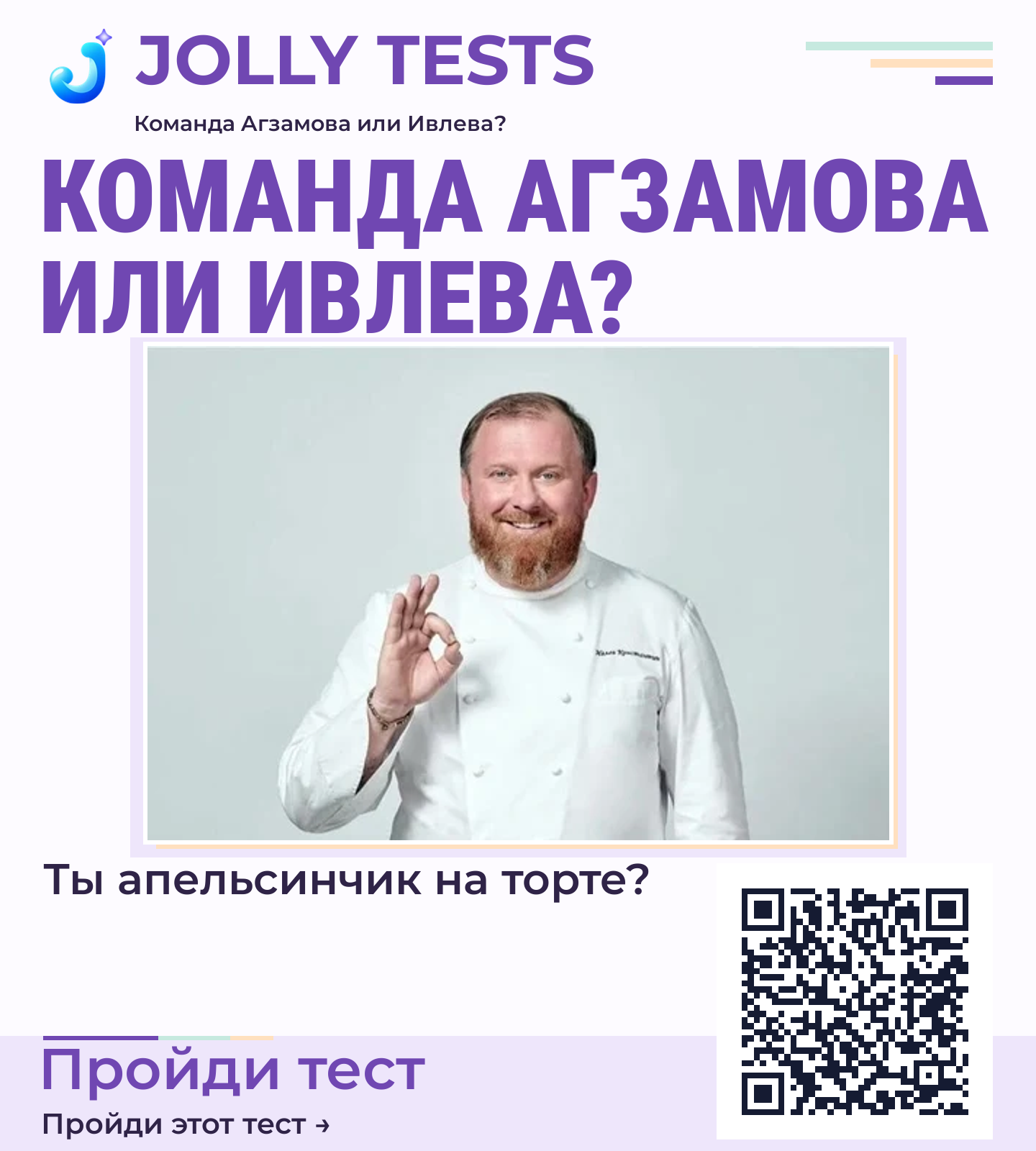 Постер теста