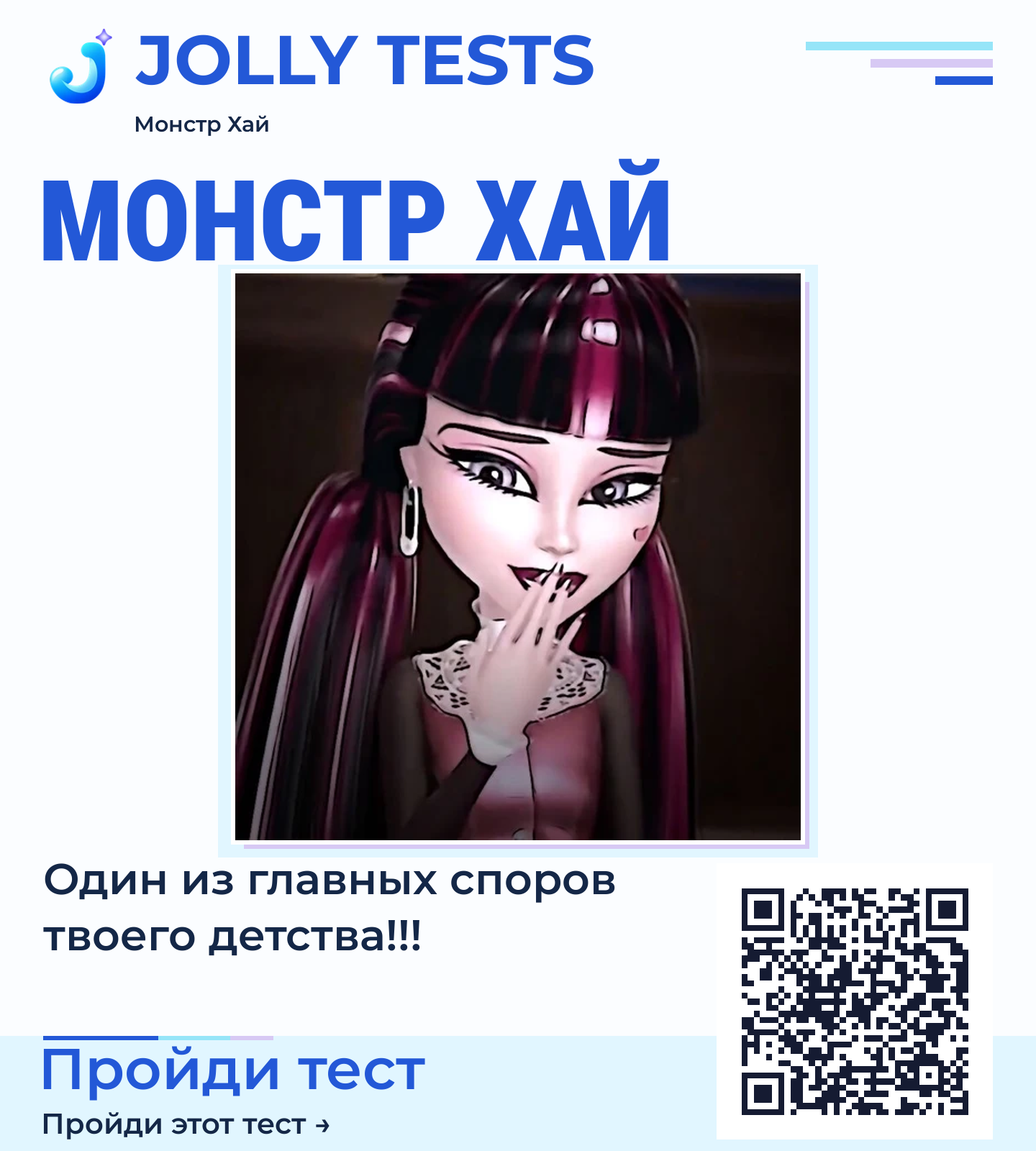 Постер теста