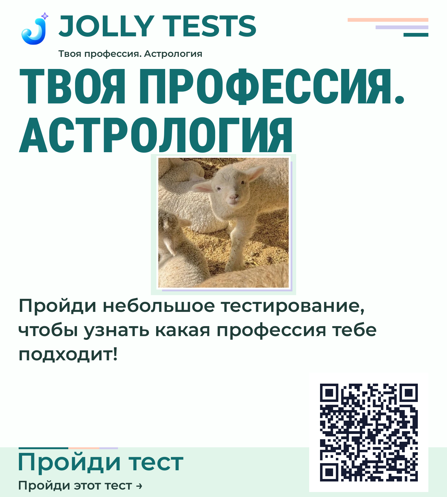 Постер теста